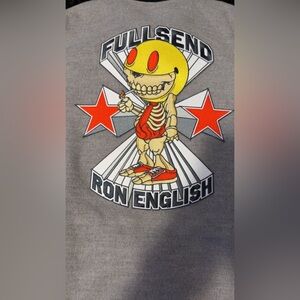 Full Send X Ron English Varsity/ bomber Jacket Sz Medium New with tags